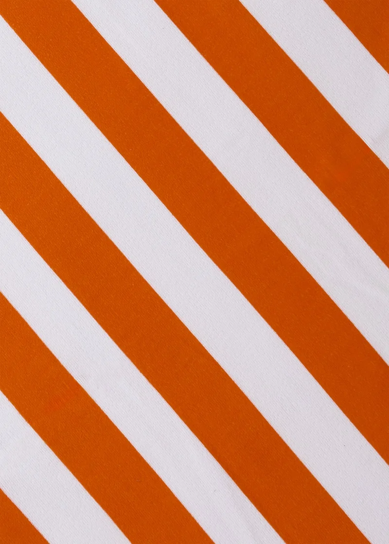 ماتلان Orange Stripe Beach Towel